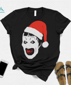 Art Christmas Terrifier Santa Tee Shirt