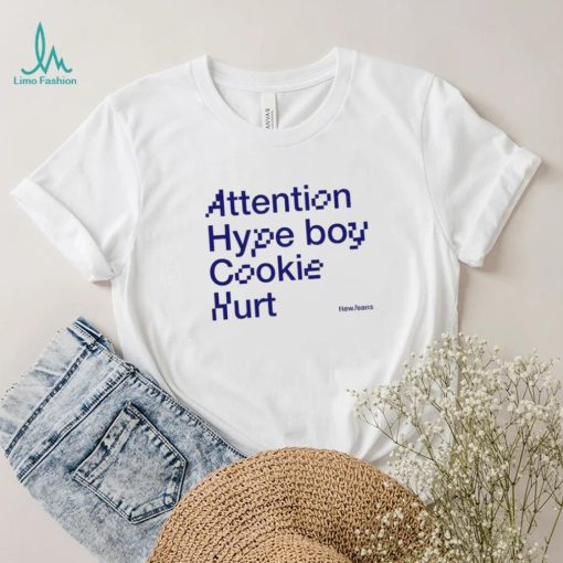 Attention Hype Boy Cookie Hurt Newjeans First Ep Singles Shirt