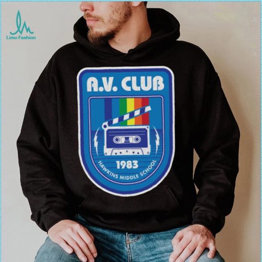 Av Club Hawkins Stranger Things shirt