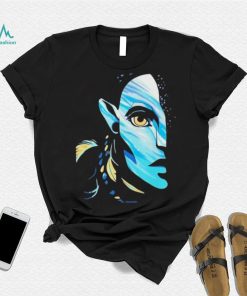 Avatar The Way of Water Neytiri Na’vi Ocean Half Face Avatar Shirt