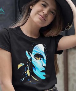 Avatar The Way of Water Neytiri Na’vi Ocean Half Face Avatar Shirt