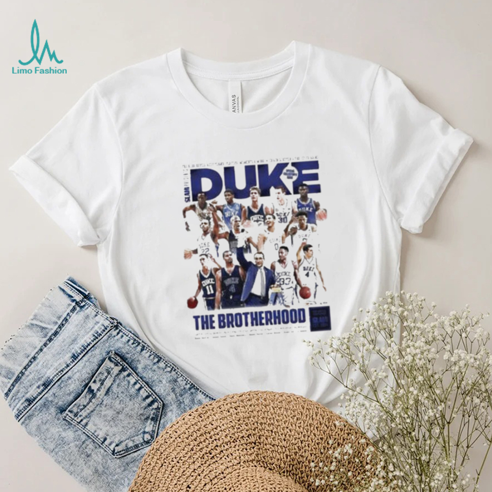 Awesome blue Slam Presents Duke The Brotherhood shirt Awesome blue Slam Presents Duke The Brotherhood shirt