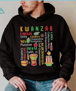 Awesome happy Kwanzaa Drum Kinara Seven Candles Africa Celebration Colorful shirt