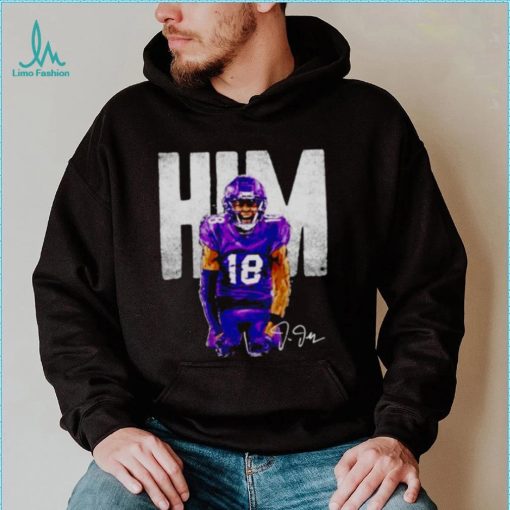 Awesome him Justin Jefferson Minnesota Vikings bold shirt