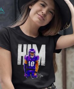 Awesome him Justin Jefferson Minnesota Vikings bold shirt