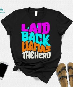 Awesome laid Back Llamas The Herd shirt