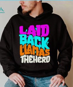 Awesome laid Back Llamas The Herd shirt