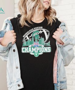 Awesome michigan State Spartans Chick Fil Peach Bowl City Champions 2022 shirt