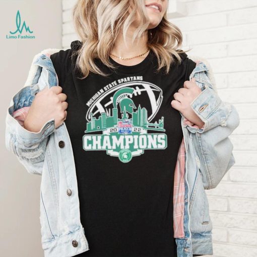 Awesome michigan State Spartans Chick Fil Peach Bowl City Champions 2022 shirt