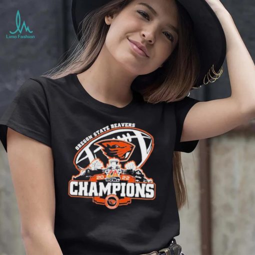 Awesome oregon State Beavers Logo La Bowl City Champions 2022 shirt