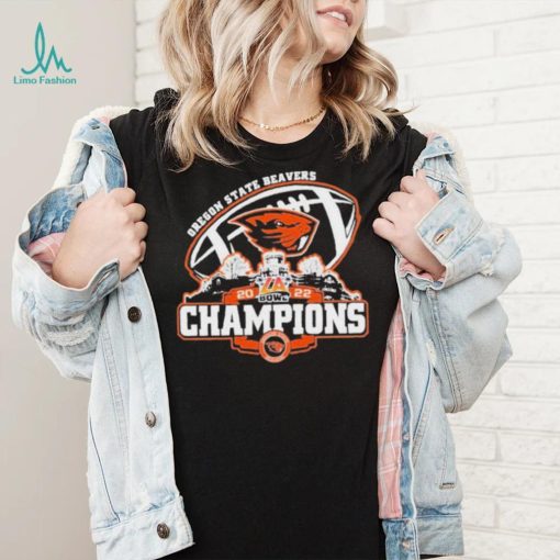 Awesome oregon State Beavers Logo La Bowl City Champions 2022 shirt