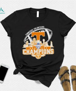 Awesome tennessee Volunteers Logo Music City Bowl City Champions 2022 shirt