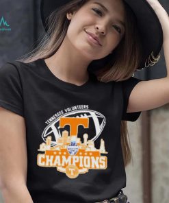 Awesome tennessee Volunteers Logo Music City Bowl City Champions 2022 shirt