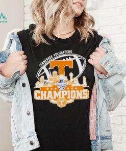 Awesome tennessee Volunteers Logo Music City Bowl City Champions 2022 shirt