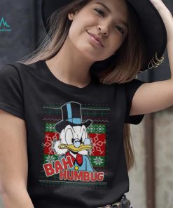 Bah Humbug Christmas Donald Duck Cartoon shirt