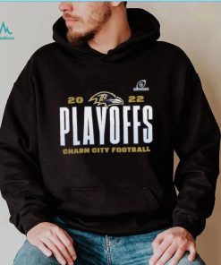 Baltimore Ravens Charm City Football 2022 NFL Playoffs Shirt