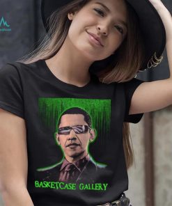 Basketcase gallery tatum's barack Obama matrix t shirt - Limotees