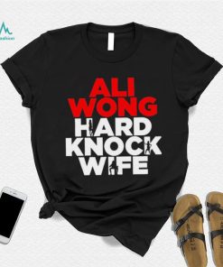 Best Ali Wong Hard Knock Wife Grunge Design Shirt