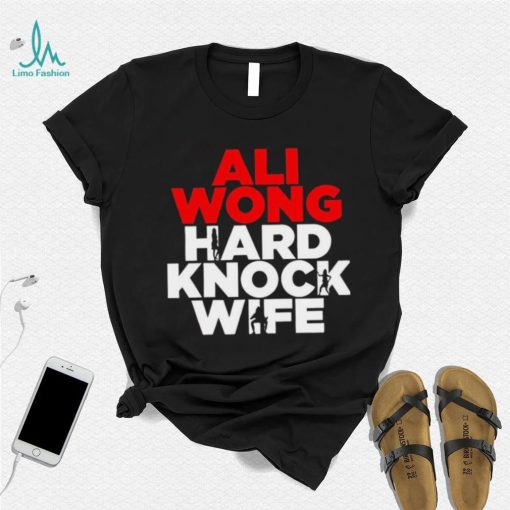 Best Ali Wong Hard Knock Wife Grunge Design Shirt