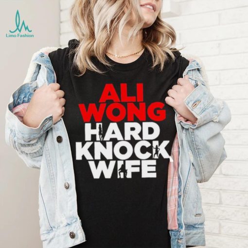 Best Ali Wong Hard Knock Wife Grunge Design Shirt