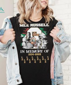 Bill Runssell In Memory Of 1934 2022 Cup Shirt