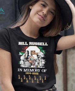 Bill Runssell In Memory Of 1934 2022 Cup Shirt