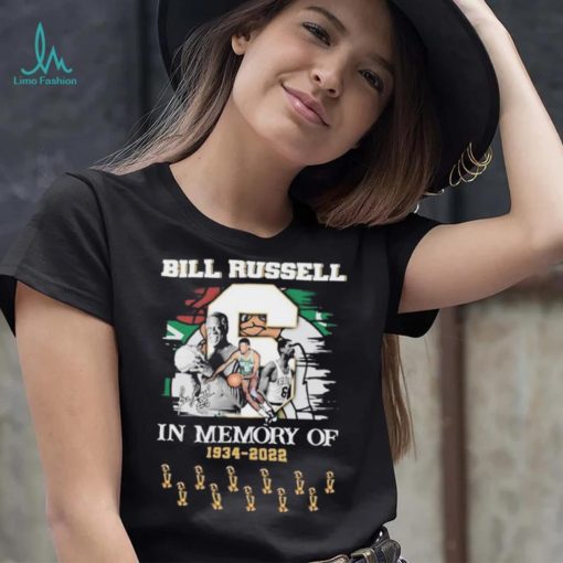 Bill Runssell In Memory Of 1934 2022 Cup Shirt