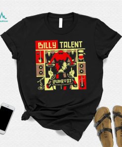 Billy Talent louder than the DJ album art shirt