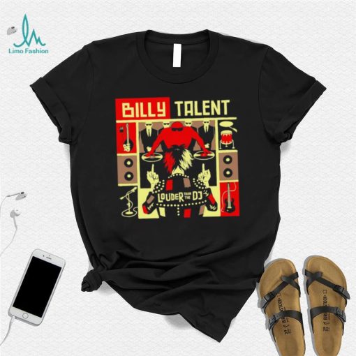 Billy Talent louder than the DJ album art shirt