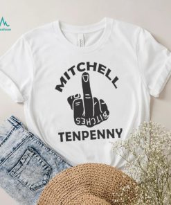 Bitches Middle Finger Mitchell Tenpenny Shirt