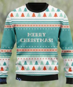 Blue Merry Christmas Style Xmas Sweater