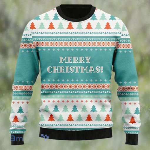 Blue Merry Christmas Style Xmas Sweater