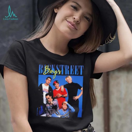 Blue Retro Homepage Bsb Boys Backstreet Boys Band Shirt