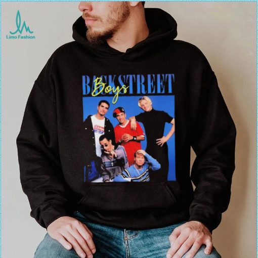 Blue Retro Homepage Bsb Boys Backstreet Boys Band Shirt