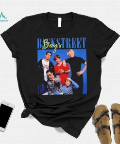 Blue Retro Homepage Bsb Boys Backstreet Boys Band Shirt