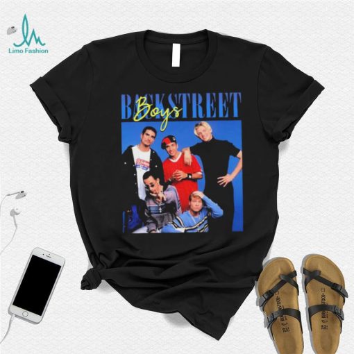 Blue Retro Homepage Bsb Boys Backstreet Boys Band Shirt