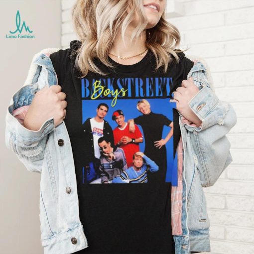 Blue Retro Homepage Bsb Boys Backstreet Boys Band Shirt