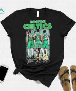 Boston Celtics Advance Big Three Signature Shirt