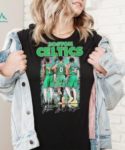 Boston Celtics Advance Big Three Signature Shirt