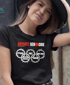 Boycott Genocide Olympics Beijing 2022 Uyghur Tibet Hong Kong Southern Mongolia Taiwan shirt