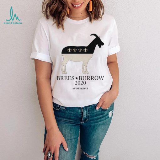 Brees Burrow 2020 Black & Gold Drew Brees Shirt