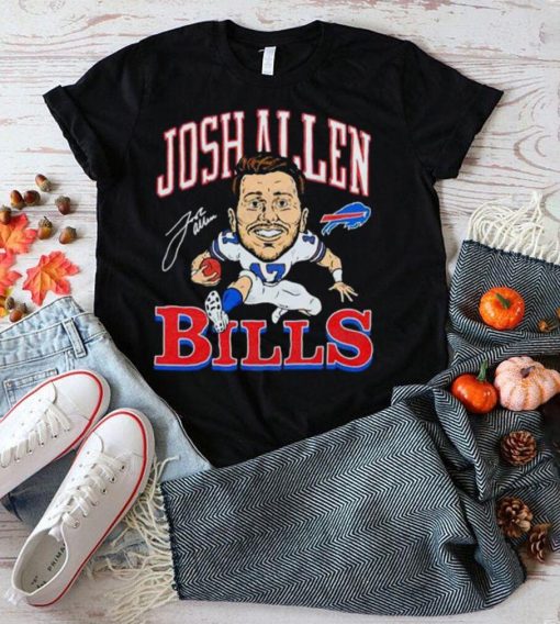 Buffalo Bills Cartoon Josh Allen T Shirt Gifts For Buffalo Bills Fans