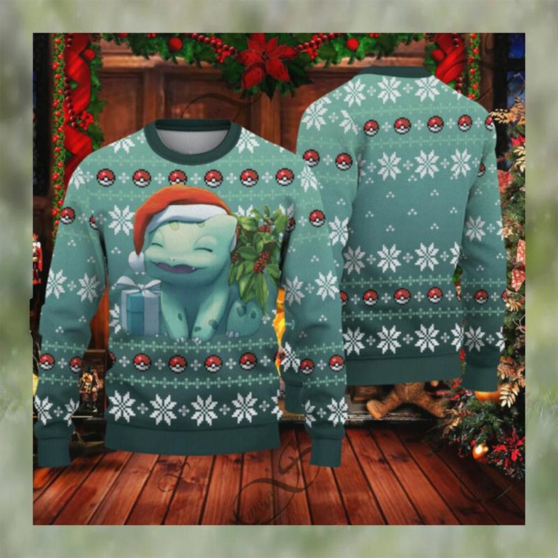 Bulbasaur Ugly Christmas Sweater