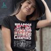 Bulldogs Champions National Championship Signature Shirt