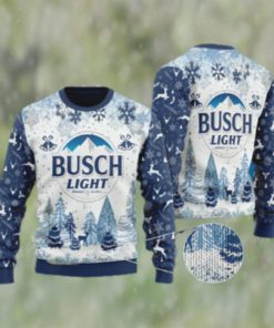 Busch Light Knitting Patten Ugly Christmas Sweater