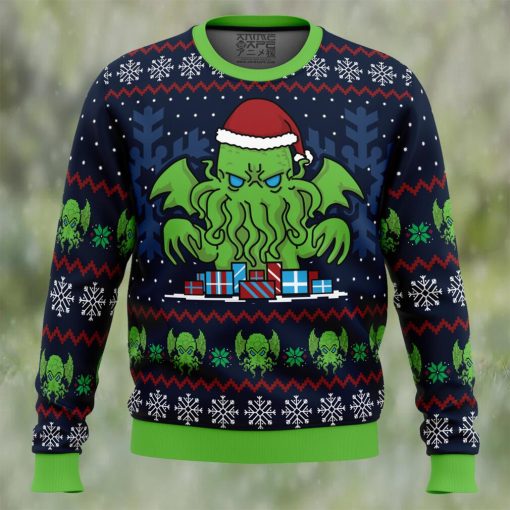 Call Of Christmas Cthulhu Ugly Christmas Sweater