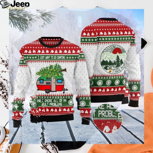 Camping Ugly Christmas Sweater   Lover Xmas Sweater Gift