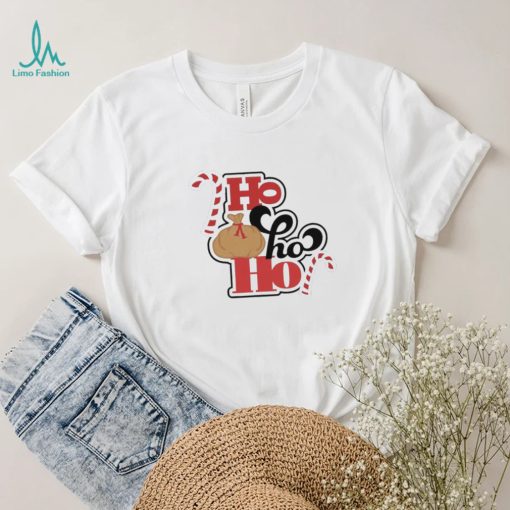 Candies Cane Ho Ho Ho Christmas Shirt2