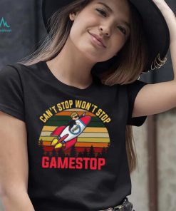 Cant Stop Wont Stop Gamestop Vintages Shirt