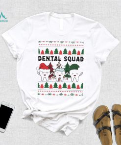 Career Dentist Christmas Dental Squad Funny Christmas Shirt